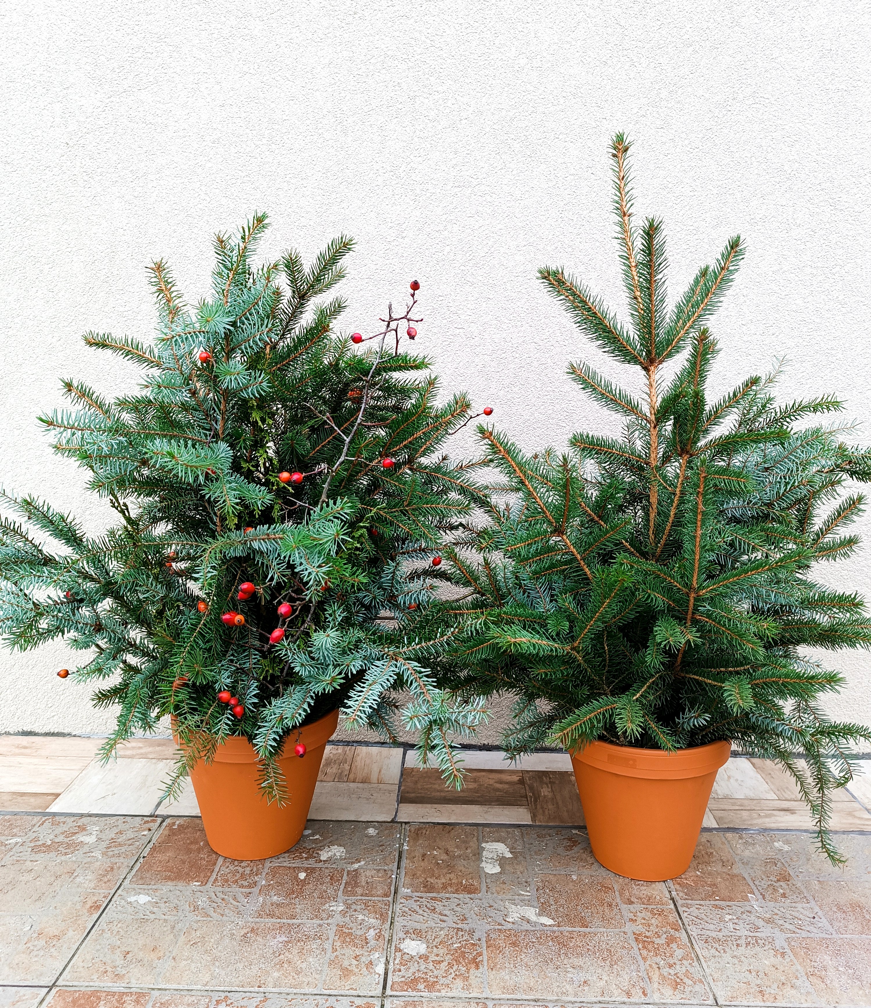 Upcyklovaný stromeček z větví