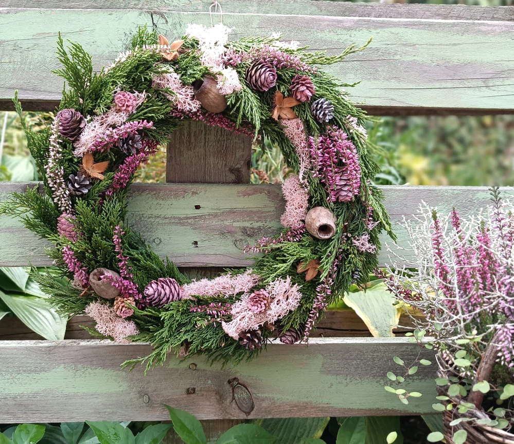 Vřes a růžový mech