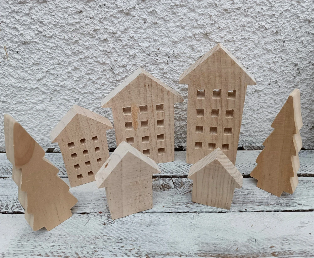 Dřevěné městečko