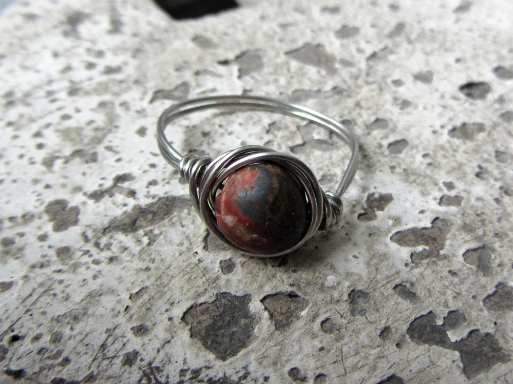 Jaspis Picaso matný 