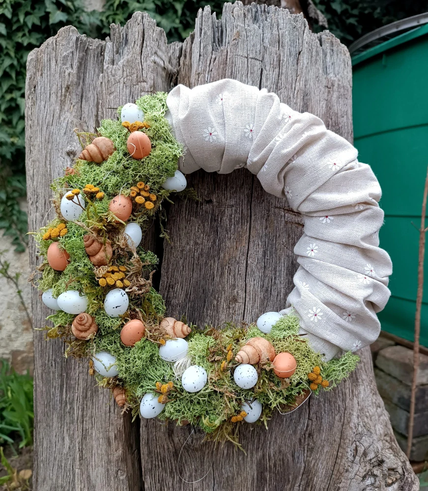 Velikonoční věnec kombinovaný