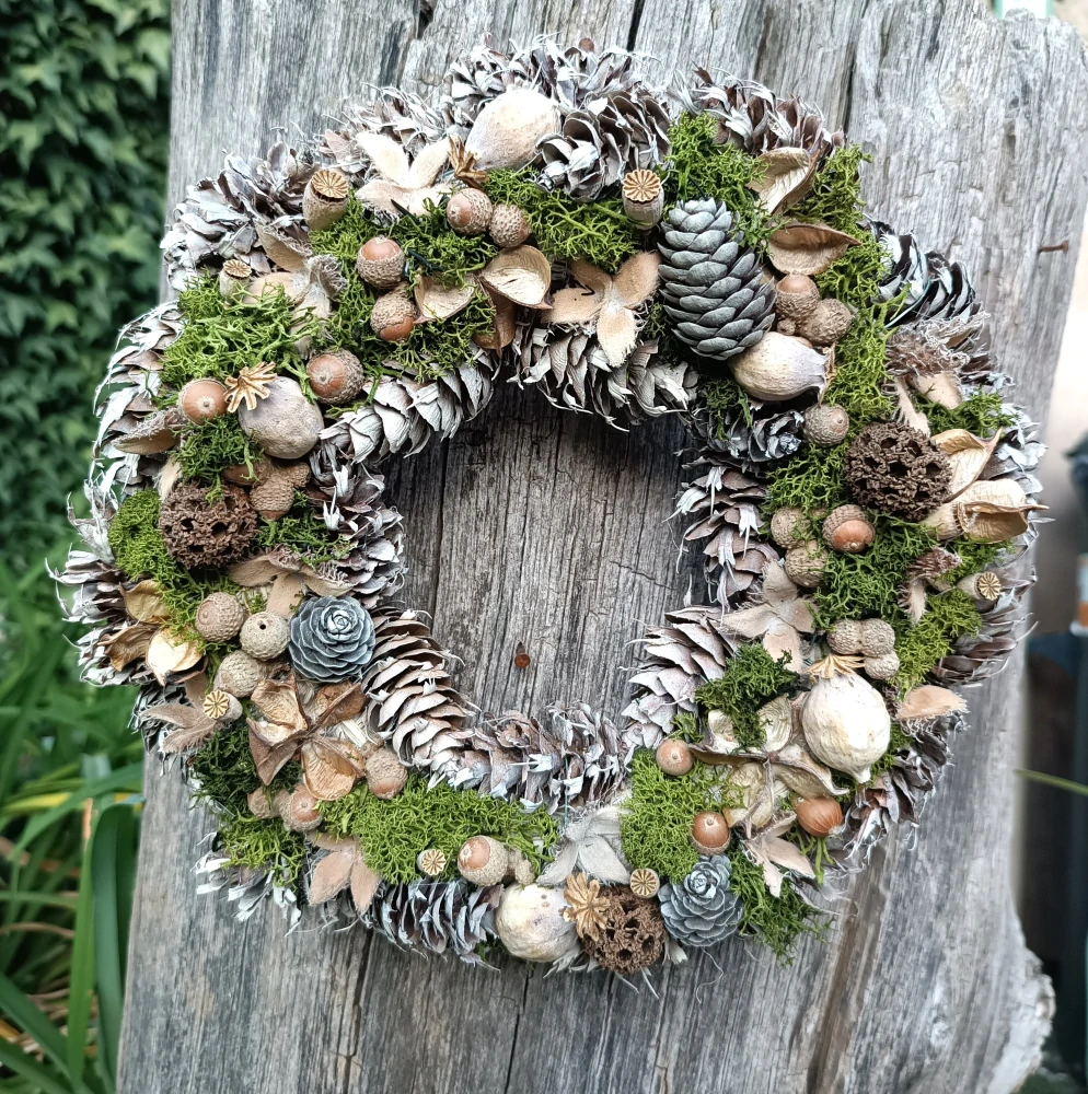 Celoroční ivory věneček 