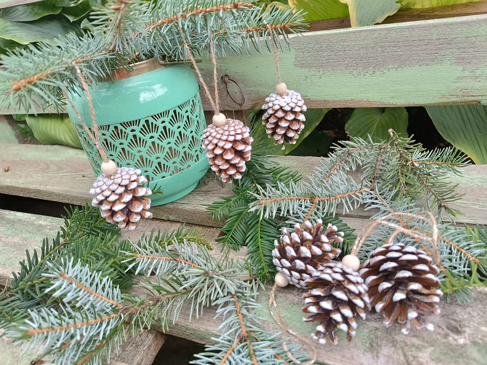 Šiška s dřevěným korálkem 