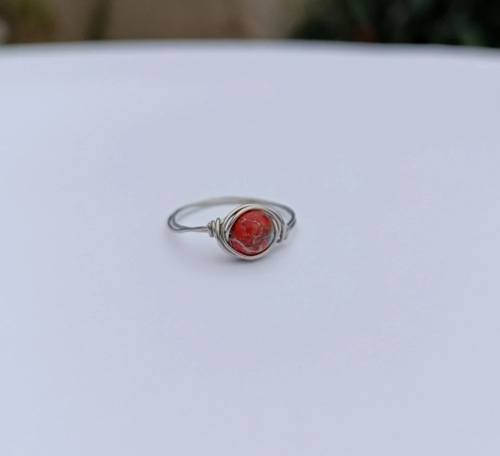 Jaspis modročervený