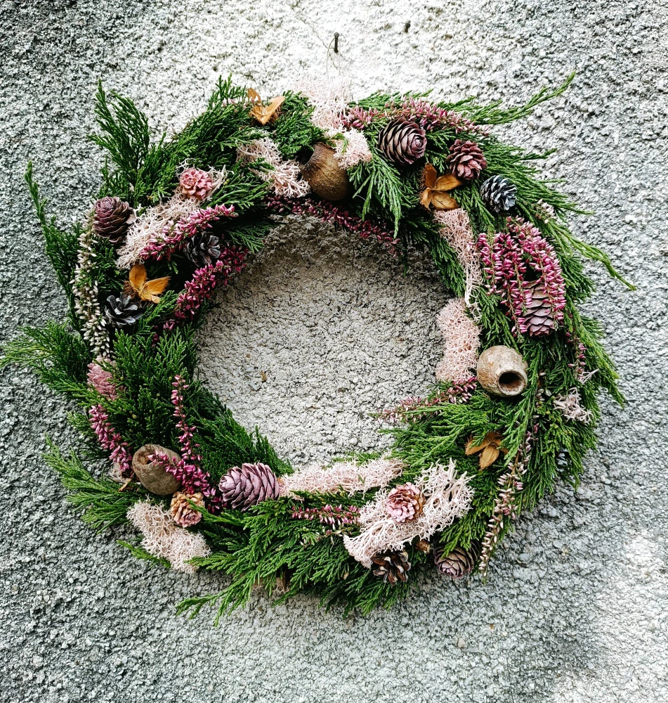 Vřes a růžový mech