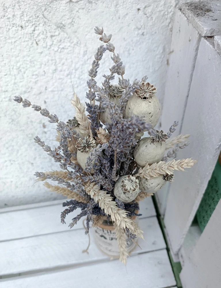 Letní kytice s vůní levandule 