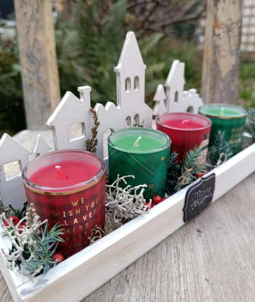 Merry Christmas / adventní svícen 