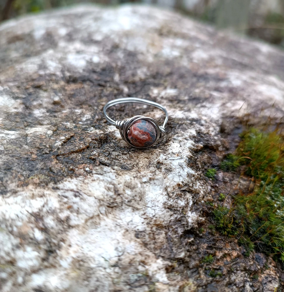 Jaspis Picaso matný 