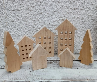 Dřevěné městečko