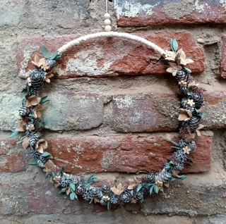 Celoroční věnec kruh