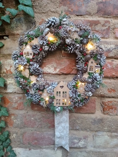 Vánoční městečko / svítící 