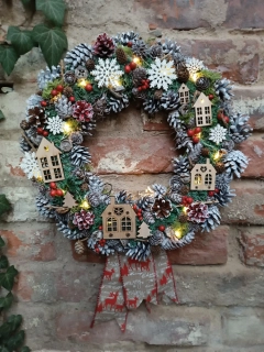 Svítící domečky / s časovačem 